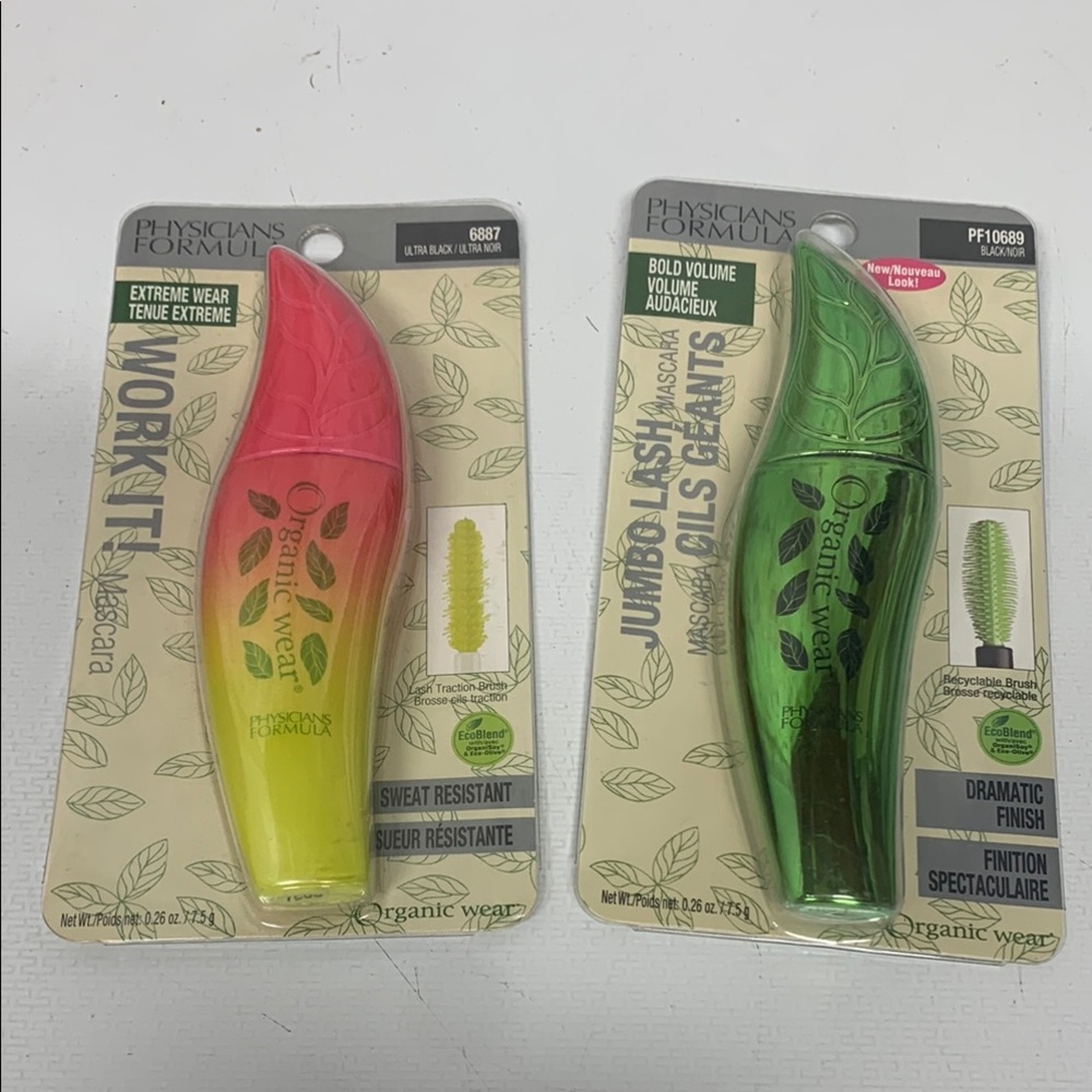 2 Physicians Formula Organic Wear Mascara Duo